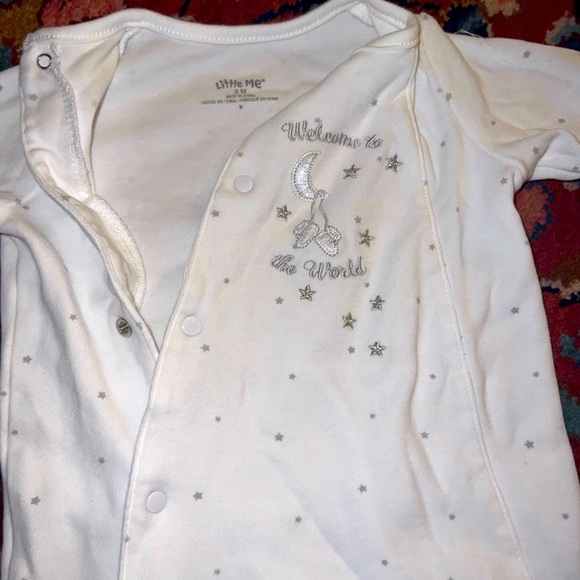 Little Me Baby Footie Pajamas - Picture 3 of 4